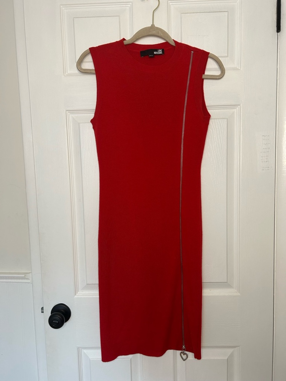 Love Moschino Knit Zip Dress